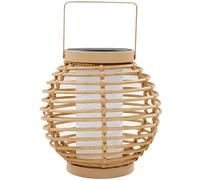 Lumisky Linterna solar LED blanco BEEHIVE con panel solar H26cm