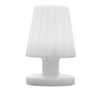 Lumisky Lámpara de mesa LADY MINI recargable inalámbrica, LED blanco cálido regulable, altura 22 cm