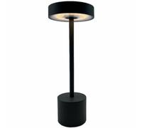 LUMISKY Lámpara de Mesa inalámbrica táctil LED Roby, de Aluminio Gris Oscuro, Altura de 30 cm