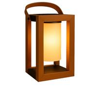 Lumisky Seraphina Linterna Solar Led Blanca Con Panel Solar H32Cm