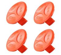 LumoCheefy Tapa de carrete de repuesto para Black & Decker BESTA525 BESTA528 BESTA530 BESTE625 BESTE630 GH400, cubierta de recortadora ABS, reemplaza a 385022-02 RC-100-P (4)