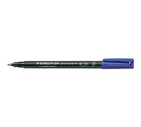 Lumocolor- Retro Rotulador Permanente, Color Azul (Staedtler 318-3),0.6 mm, 1 Unidad (Paquete de 1)
