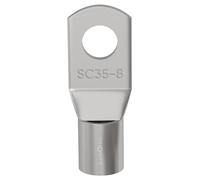 Lumonic 1x El cable tubular 35mm² en blanco | M8 | Cobre estañado | Conexión de cables sin soldadura | SC35-8, Terminal de cable de engaste, conector de engaste | Vehículo de motor, ingeniería mecánic