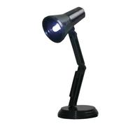 Lunaobrik Lámpara de escritorio LED para protección ocular | Luz de escritorio recargable por USB para leer, estudiar, oficina, dormitorio, sala de estar, dormitorio, mesita de noche