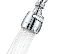 Lunaobrik Recambio de regulador de de grifo - Repuesto de ahorro de agua | Grifo giratorio aireador | Adecuado para residencia universitaria, hotel, cocina de alquiler, restaurante, hogar y