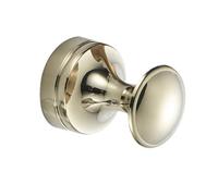 LuoAXINN Ganchos de latón para toallas Gancho de latón, montaje en pared, soporte for toallas un solo tornillo, accesorios baño, colgador gancho for ropa(Gold)