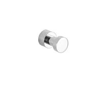 LuoAXINN Ganchos de latón para toallas Ganchos decorativos de latón for colgar en la pared, colgador for ropa, abrigo, sombrero, dorado/plateado/negro, toalla, puerta, gancho for, 1 ud(Bright Chrome)