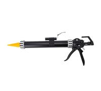 Luocute Kit de Pistola para Calafateo con Luz LED, 19 Rodamientos | Herramienta de Calafateo Manual de Uso Pesado para Cartuchos y Adhesivo en Salchicha, Relación de Empuje 18:1, Ergonómico