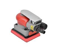 Luocute Lijadora Neumática, Lijadora de Aire de 10000 Rpm 0,6 0,8 Mpa, de Cuadrados de Aire de Rotación Excéntrica de Alta Velocidad con Chasis de 75 X 100 Mm, para Lijado de Madera, Encerado de