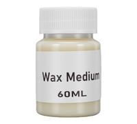 Luocute Medium de Cera, Cera Fría 60 Ml para Pintura Al Óleo, Técnica Mixta y Sellado de Acuarela for Arte