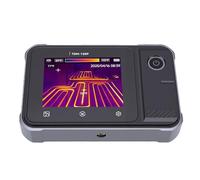 Luocute Multímetro Digital 2 en 1, Dispositivo de Imagen Térmica Infrarroja 120x90 Pantalla Táctil de 2,8 Pulgadas FOV de 50° Seguimiento de Punto Frío Caliente Carga USB C