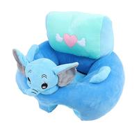 Luocute Sofá con Asiento de Apoyo para Bebés, Silla Suave con Forma de Animal para Niños Pequeños que Aprenden a Sentarse con Base Antideslizante, Soporte para la Columna Vertebral