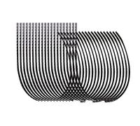 luolety Para Bosch F016800431 Hilo de recortadora, hilo de corte extra fuerte para recortadora de césped Bobina de hilo compatible con cortabordes Bosch AFS 23-37, 37 cm × 3,5 mm (40)