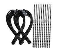 luolety Para Bosch F016800431 Línea de recortadora, hilo de corte extrafuerte, línea de carrete compatible con cortador de cepillo Bosch AFS 23-37, 37 cm x 3,5 mm (50)