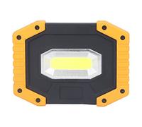 Luqeeg Luz de Trabajo COB, Reflector Portátil Recargable por USB, 3 Modos Ajustables con Soporte Giratorio de 180 Grados para Reparación de Automóviles, Exteriores, Camping, Emergencia