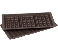 Lurch 00085084, Forma para gofres, Rectangular, -40 °C, 240 °C, Marrón, Silicona