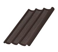 Lurch 85085 Molde de la Baguette FlexiForm para 3 Piezas Silicona marrón 20 x 15 x 10 cm