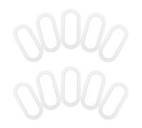 Lurrose 10 Asas de Plástico para Cajas de Cartón Diseño Resistente y Compatible, Ideales para Mudanza y Almacenamiento Rápido y Seguro