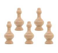 Lurrose 5 balaustres sin acabado, postes de barandilla de columna romana de
