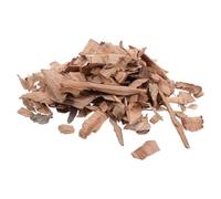 Lurrose Astillas de Madera de Melocotón para Ahumar, 500g, Beige | Acabado Tostado, Aroma Duradero, Lote Pequeño, para Vino Tinto y Cócteles, Uso Doméstico