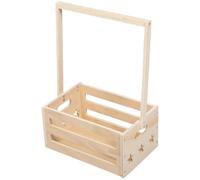 Lurrose Caja de Madera para Ropa de Niña Organizador Multiusos para Armario Infantil Diseño Vintage Seguro y Espacioso Fácil de Montar y Limpiar para Almacenaje de Ropa y Juguetes