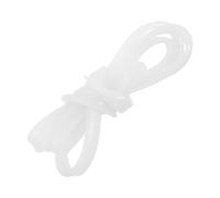 Lurrose Cubierta de Cadena de Luces Led, Canal de Tira de LED de Pvc Flexible, 1m, 9mm, Blanco, para Hogar y Exterior, Diseño Moderno y Curvo