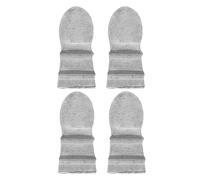 Lurrose Cuña de Metal para Reparación y Refuerzo de Muebles de Madera 4 Piezas Mango de Martillo de Acero para Forma Cónica , Uso Multipropósito en Diversos Escenarios