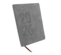 Lurrose Planificador Diario 2026 Perspectiva Mensual, Esquinas Redondeadas y Diseño Profesional para Organización Diaria en Papel y Pu