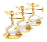 Lurrose Portamechas Metal y Algodón 3 Piezas de Aleación para Lámparas de Aceite Rejilla para Mecha de Aceite Dorado Portátil para Lámpara Buda Decoración del Hogar y Uso Sacrificial