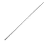 Lurrose Varilla de Puesta Tierra Galvanizada Pin Recto para Seguridad Eléctrica y Protección de Señales Instalación Fácil para Sistemas de Cercas y Antenas Resistente la Intemperie