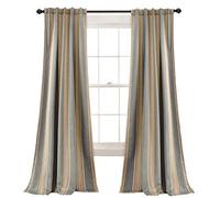 Lush Decor Exuberante decoración oscurecimiento habitación Ventana Cortina Panel par, Gris, 84 "X 52"