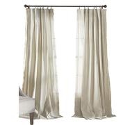 Lush Decor Rosalie - Paneles de Cortina para Ventana, Color Marfil, 54 x 120 Unidades