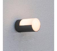 LUTEC Aplique LED para exterior Cyra, 1 luz negro mate