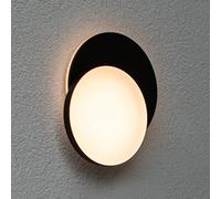 LUTEC Aplique LED para exterior Goleta, negro, forma variable, CCT