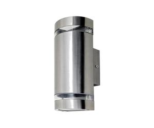 LUTEC Focus Außenwandleuchte - silber
