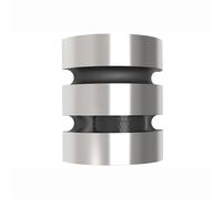 LUTEC Maya LED-Sensor-Wandleuchte - silber