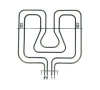 LUTH Premium Profi Parts Resistencia de Horno Calor Superior Grill 800W + 1650W 230V Compatible con AEG Electrolux Privileg Zanussi 3570411037 357041103 Pieza de Repuesto para Horno Cocina