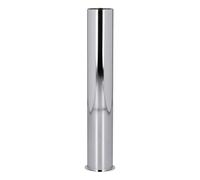 LUTH Premium Profi Parts Tubo ajustable de 32 mm de diámetro, 200 mm, cromo para sifón de lavabo de 1 1/4"