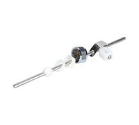LUTH Premium Profi Parts Varilla de tracción excéntrica 5mm - 180mm (0,5cm - 18cm) Adecuada para el desagüe de la Salida del Lavabo Varilla Horizontal para el Conjunto de desagüe tapón de desagüe