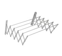 LUTODY - Tendedero ropa, Tendedero telescópico, Tendedero plegable metal, Gran capacidad, Metálico para interior y exterior, Para secar ropa, Ideal para hogar, jardín, balcón y terraza, Ahorra espacio