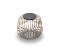 LUUK Studio Linterna Solar LED, Lámpara de mesa USB-C, Marrón Nómada, S