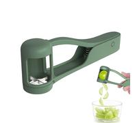 Luvan Cortador de Uvas, Rebanador de Uvas Herramienta de Cocina para Ensaladas de Verduras y Frutas, Cortador de Uvas, Tomates Cherry y Fresas en 4 Piezas (Verde)