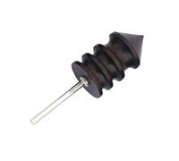 Luwecf Polisher Eléctrico para Cuero con Máquina Portátil de Pulido Equipo de Bruñido Herramienta para Acabado de Bordes Accesorios de Artesanía en Piel, Bruñidor puntiagudo