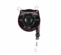 Luwecf Suspensión Balancer Colgador Herramienta Balancín Retráctil Soporte Destornillador Eléctrico con Tensión Ajustable Cuerpo Redondo Plástico Acero, SB-3.0 Alemán 0.6-3.0KG