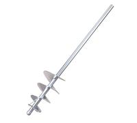 Luwecf Varilla Mezcladora Accesorio de Mezcla para Taladro Paleta para Mortero Pintura Cemento en Hierro Galvanizado con Diseño en Espiral Compatible con, Snail Water Drill