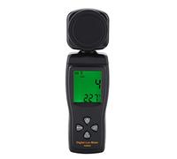 Lux Mete, Luxómetro Digital AS803, Mini Pantalla LCD Luxómetro Digital Medidor de Luz con Retroiluminación -10-60 ℃ 1-200000LUX, Retención de Datos
