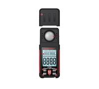 Luxómetro HT603 Medidor de iluminancia Digital Medidor de Temperatura portátil con Rango de hasta 200.000 Lux Luxómetro Se Utiliza en Campos como la meteorología y Las Ci