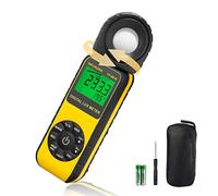 Luxómetro Portátil,INFURIDER YF-881E Medidor de luz de Iluminancia Digital Iluminómetro(0.1-300,000Lux),Detector Giratorio de 270 Grados para Iluminación de Plantas de Interior Medición de Fotografía
