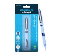 Luxor Schneider One Hybrid Roller - Bolígrafo de punta redonda (0,3 mm, 2500 m de longitud de escritura, tinta impermeable, flujo de tinta constante, ideal para profesionales y oficinas)