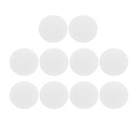 Luxshiny 10 Unidades Difusor Tecnología de Superficie Mate de Pantalla de Acrílico Blanco y Difusión Uniforme de Luz para Lámparas LED para Dormitorios y Salas Modernas